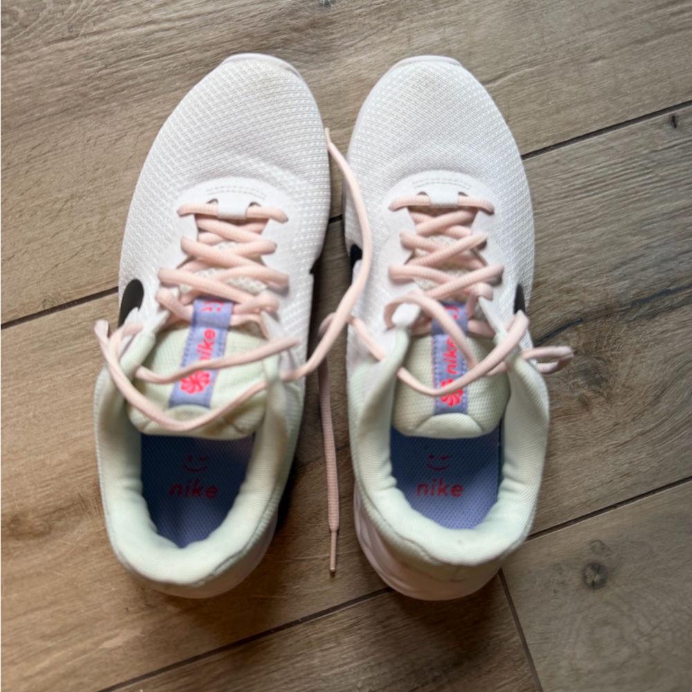 Nike White Running Shoes